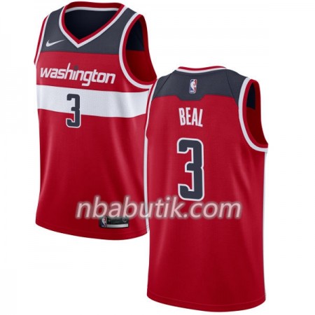 NBA Mænd Trøje Washington Wizards Bradley Beal 3 Nike 2017-18 Rød Swingman NBA Mænd Trøje Washington Wizards Bradley Beal 3 Nike 2017-18 Rød Swingman